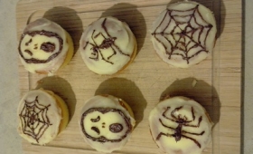 recette cupcake Halloween au chocolat et glaçage citron