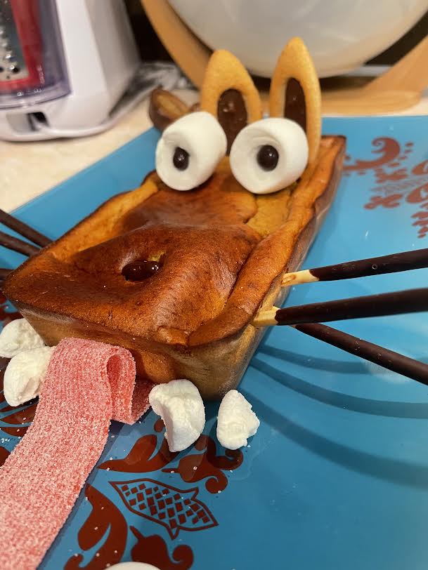 Gâteau loup pour anniversaire d'enfant