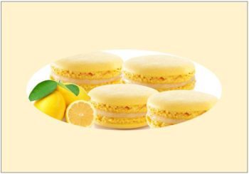 macaron maison au citron